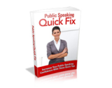 Public Speaking Quick Fix – plrfreedownloads.com